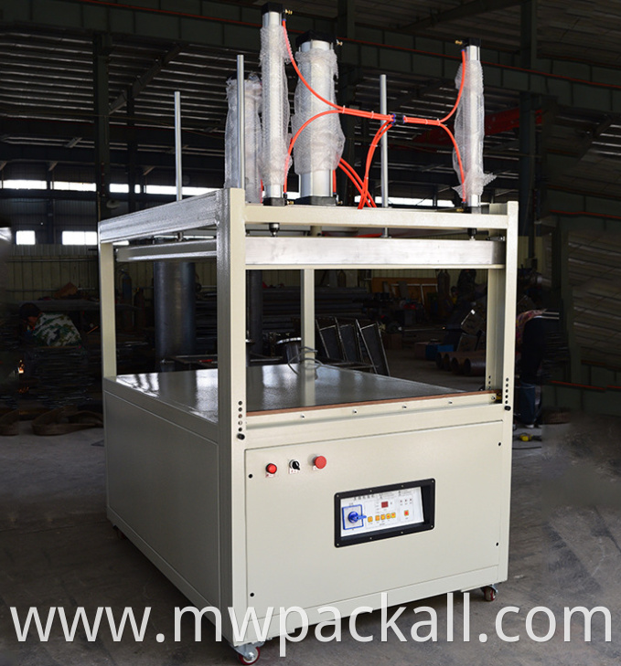 Automatic compress packing machine / pillow cushion vacuum compressor / foam sponge compress baler machine